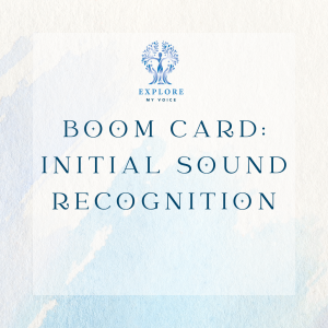 Boom Card: Initial Sound Recognition